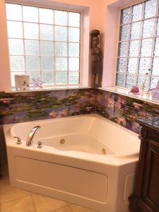 Tile Mural Installations Bathroom