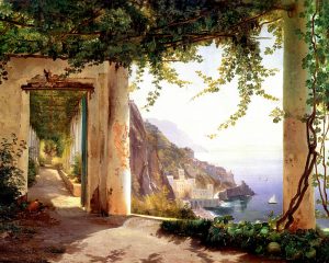 View to the Amalfi Coastline can be transferred onto tiles for indoors and outdoors,walls,floors,pools,countertops.