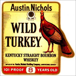 Vintage Liquor Labels transferred onto tiles