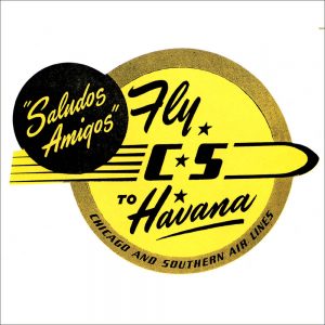 Vintage Hotel and transportation transferred onto tiles