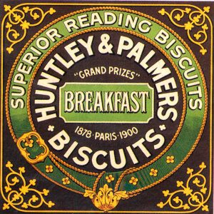 Vintage Grocery Labels transferred onto tiles