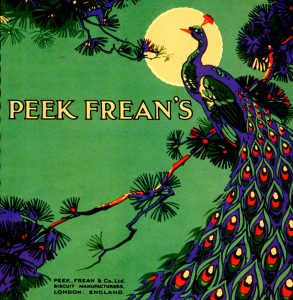 Grocery Labels transferred onto tiles