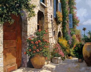 Tuscan landscapes can be transferred onto tiles for indoors and outdoors,walls,floors,pools,countertops.