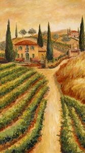 Tuscan landscapes can be transferred onto tiles for indoors and outdoors,walls,floors,pools,countertops.