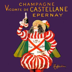 Vintage Liquor Labels transferred onto tiles