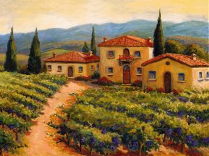 Tuscan landscapes can be transferred onto tiles for indoors and outdoors,walls,floors,pools,countertops.