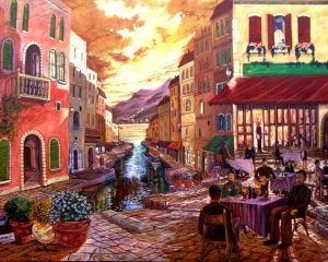 Animal and Bird Paintings transferred onto tiles