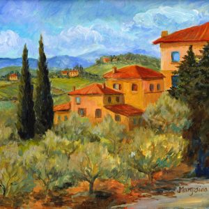 Tuscan landscapes can be transferred onto tiles for indoors and outdoors,walls,floors,pools,countertops.