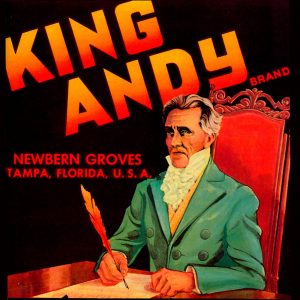 Fruit Crate Labels transferred onto tiles