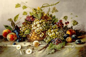 Corrado Pila Paintings transferred onto tiles