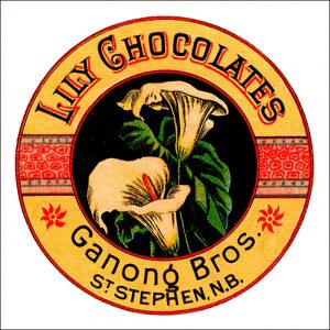 Grocery Labels transferred onto tiles