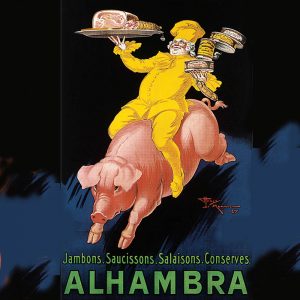 Grocery Labels transferred onto tiles