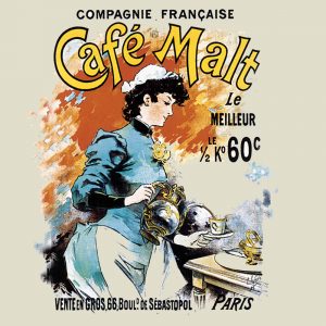 Grocery Labels transferred onto tiles