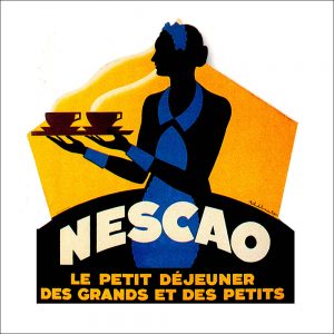 Grocery Labels transferred onto tiles