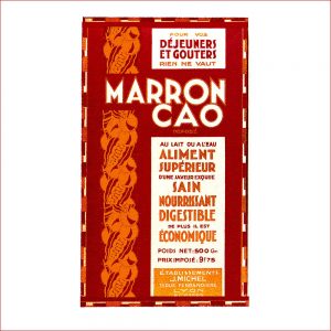 Grocery Labels transferred onto tiles