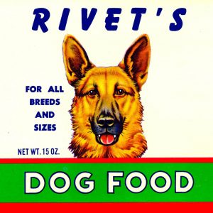 Grocery Labels transferred onto tiles