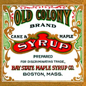 Grocery Labels transferred onto tiles