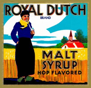 Grocery Labels transferred onto tiles