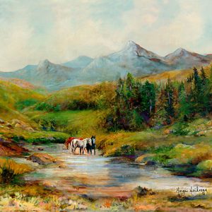 Western Paintings transferred onto tiles