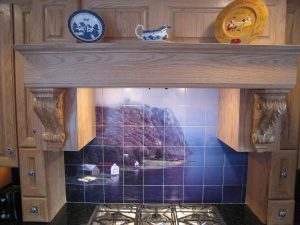 Photo transferred onto Ceramic tiles