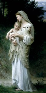 Figurative Murals Americana art transferred onto tiles