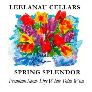 Wine labels transferred onto tiles