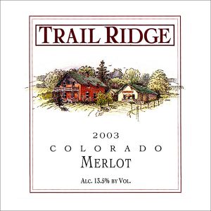 Wine labels transferred onto tiles