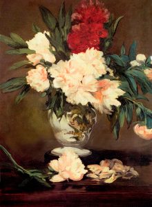 Floral Still Life Paintings transferred onto tiles