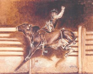 Western Paintings transferred onto tiles