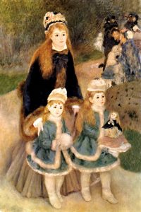 Renoir Paintings transferred onto tiles