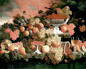 Still Life Paintings transferred onto tiles