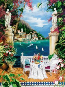 Mediterranean landscapes can be transferred onto tiles for indoors and outdoors,walls,floors,pools,countertops.