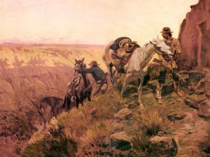 Western Paintings transferred onto tiles