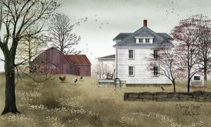 Spring-Fever transferred onto tiles