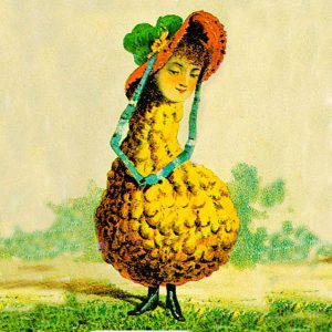 Veggie People transferred onto tiles