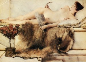 Figurative Murals Americana art transferred onto tiles