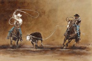 Western Paintings transferred onto tiles