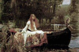 Waterhouse Figurative Murals Americana art transferred onto tiles