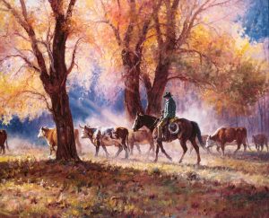 Western Paintings transferred onto tiles