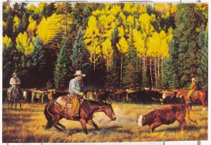 Western Paintings transferred onto tiles