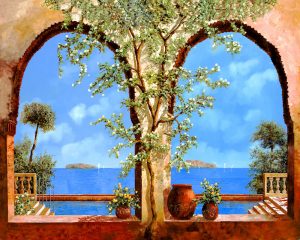 Tuscan landscapes can be transferred onto tiles for indoors and outdoors,walls,floors,pools,countertops.