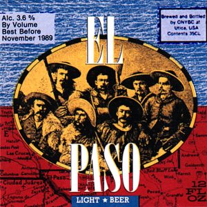 Beer Labels transferred onto ceramic or marble tiles