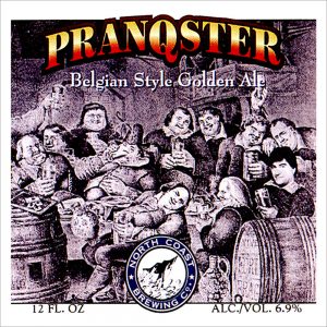 Beer Labels transferred onto ceramic or marble tiles