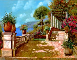 Tuscan landscapes can be transferred onto tiles for indoors and outdoors,walls,floors,pools,countertops.
