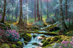 Mountain View landscapes can be transferred onto tiles for indoors and outdoors,walls,floors,pools,countertops.