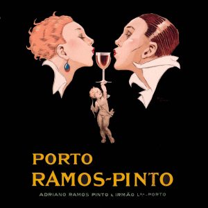 Porto Ramos poster transferred onto tiles