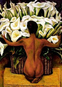 Figurative Paintings transferred onto tiles