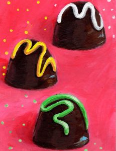 Dessert accent tiles