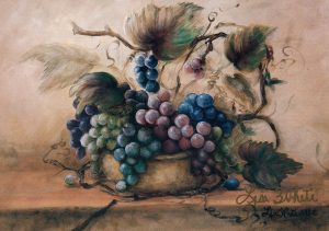 Still Life Paintings transferred onto tiles