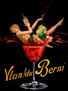 Vintage poster Wine Art Murals